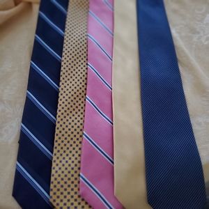 Bundle of 5 Designer Ties